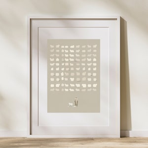 Parable of The Lost Sheep, Good Shepherd, Jesus Leaves The 99, Digital Print, Sketch, Jesus Art, Bible Wall Art, Christian Faith