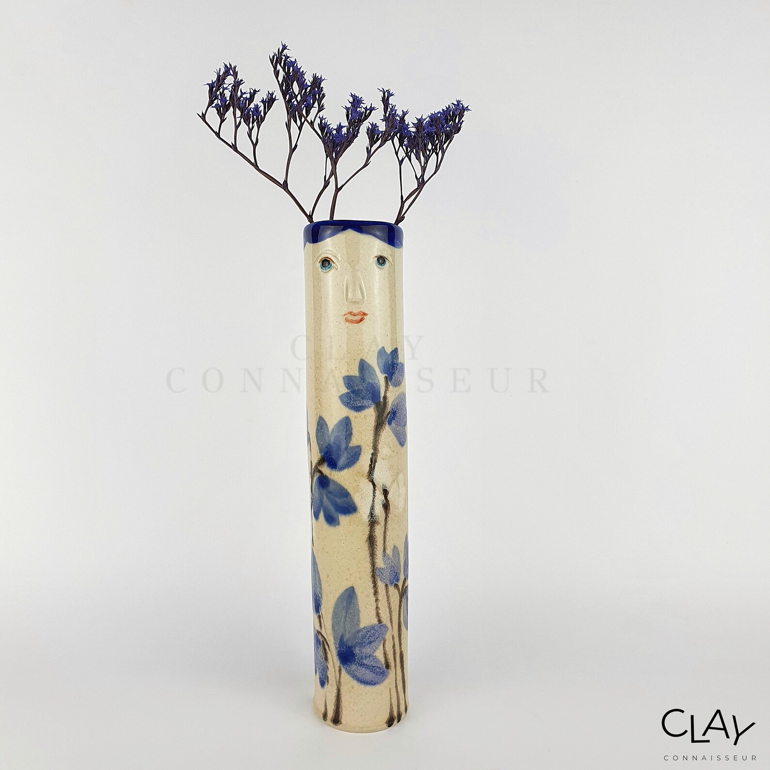 Floral Family Ceramic Bud Vases • Pottery Vases for Dried Flowers ...