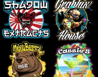 Design del logo personalizzato - Revisioni illimitate - Tempi di consegna rapidi. Progettazione logo personalizzato