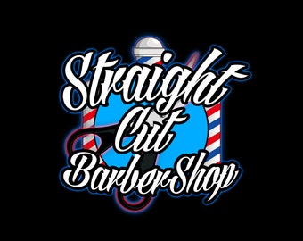 Logo del negozio di barbiere - Logo del negozio personalizzato Logo del barbiere personalizzato realizzato per te