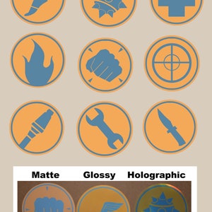 TF2 BLU Team emblems