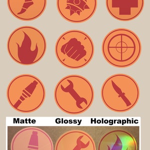 TF2 RED Team emblems