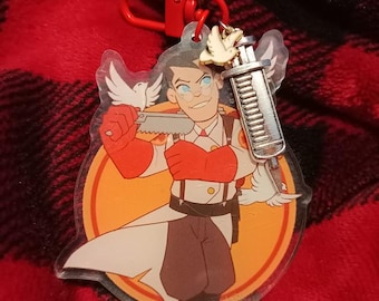 RED Team keychains