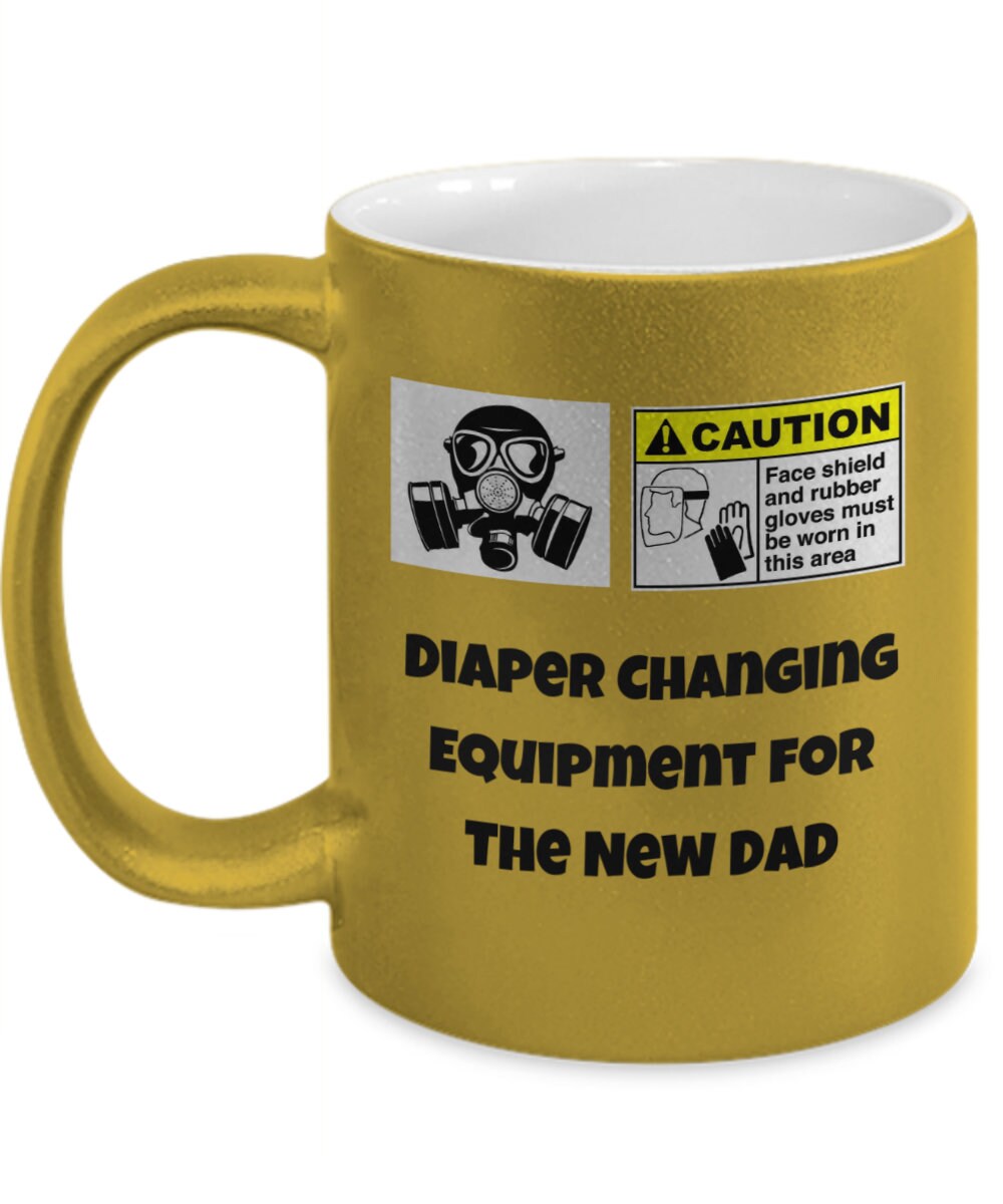 New Dad Funny Diaper Change Diaper Changing Equipment Dad Etsy