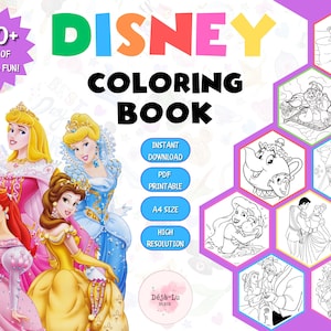 200+ Fun and Creative Cartoon Coloring Sheets for Kids & Adults - Instant Download!