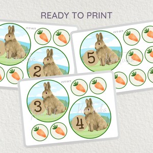 Numbers 1 to 5 Count, Toddler Counting Activity, Preschool Count Game ...
