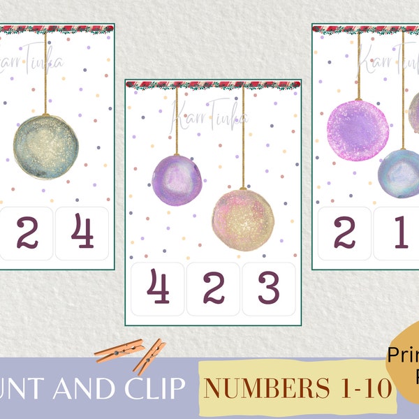 Numbers 1 to 5 Count, Toddler Counting Activity, Preschool Count Game ...