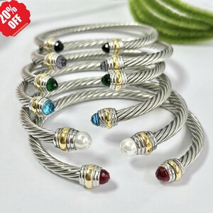 Cable Cuff Bracelet