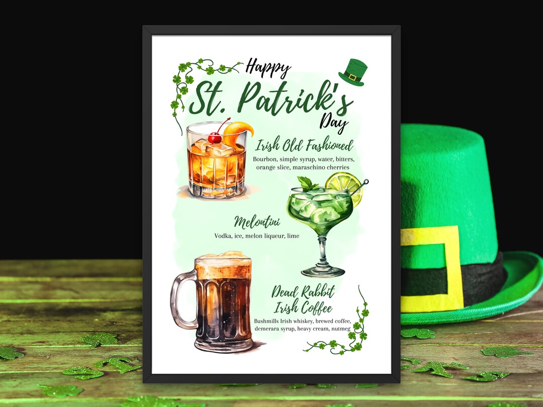 st patricks day menus from ireland