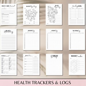 Editable Printable Bullet Planner Bujo Printables Bujo Spread Journal ...