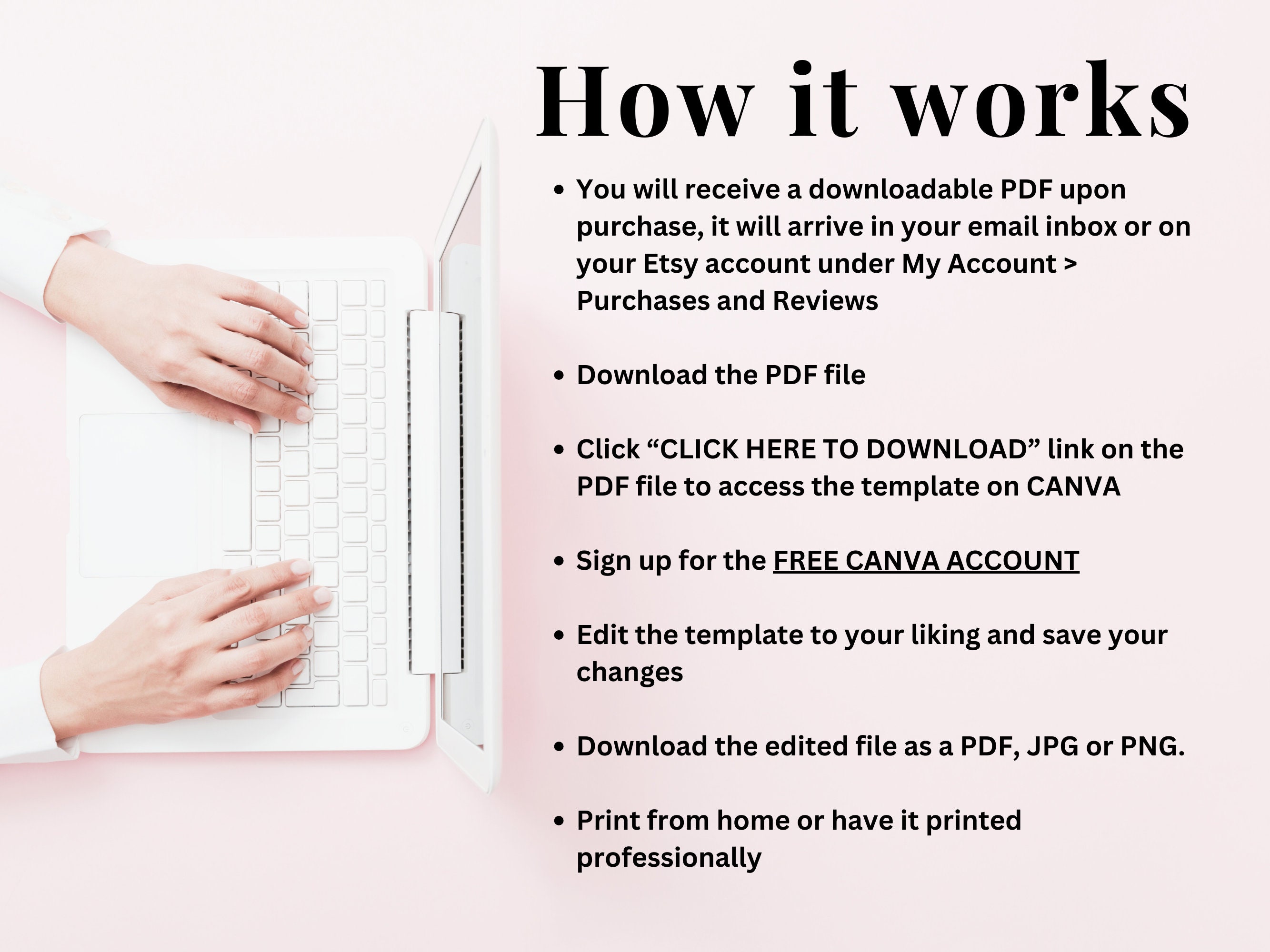 Featured Signature Drink Sign Bar Menu Template Minimalist Printable ...