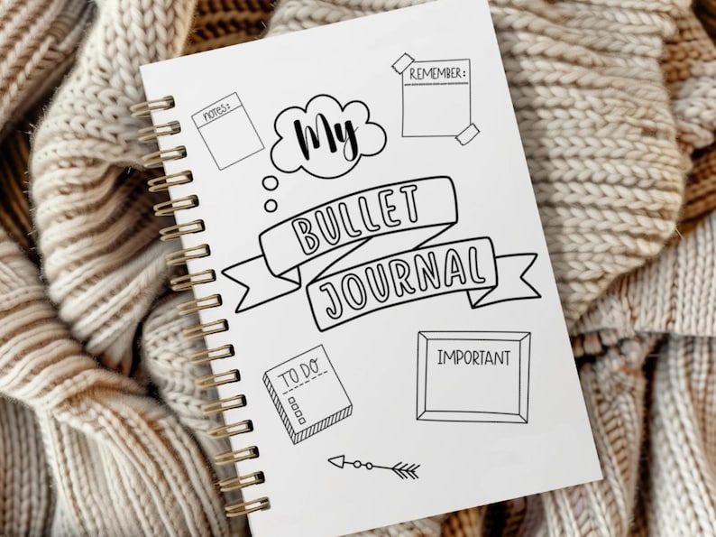 2026 Bullet Journal Printable Bujo Journal Pages Daily Week Month Planner Goal Tracker Financial Budget Templates Self Care Expense Trackers image 19