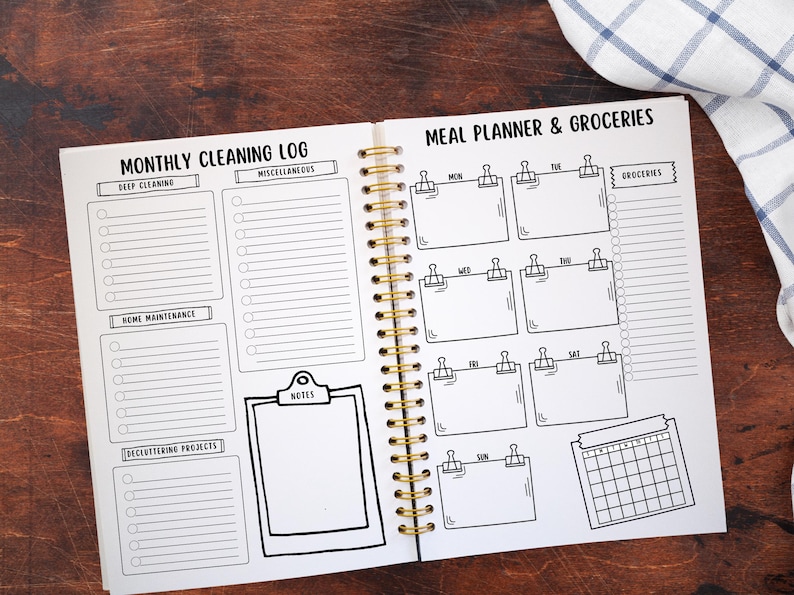 2026 Bullet Journal Printable Bujo Journal Pages Daily Week Month Planner Goal Tracker Financial Budget Templates Self Care Expense Trackers image 17