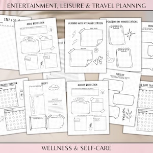 2026 Bullet Journal Printable Bujo Journal Pages Daily Week Month Planner Goal Tracker Financial Budget Templates Self Care Expense Trackers image 7