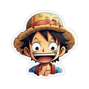 One Piece Luffy Stickers for Sale