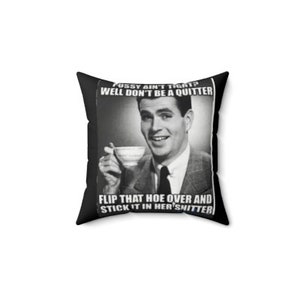 Funny meme pillow