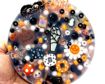 Spooky Halloween Reusable Picky Pad- Handmade Fidget Toy to Calm Stress and Anxiety, with Hidden Treasure!