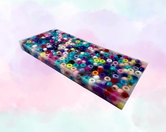 XL Rainbow Picky Pad Fidget Toy:  Fidget for Anxiety & Stress with Mystery Surprise