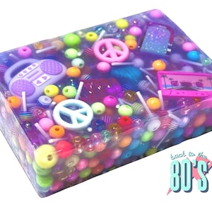 80s Retro Picky Pad: Skin Picking Sensory Fidget for Anxiety & Stress - Hidden Surprise