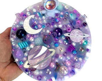 Outer Space Picking Pad, Reusable Picking Toy, XL Pick Pad, Fidget Toy, Stress Toys, Stim Toys, Skin Picking, Pimple Popping, Galaxy Gifts