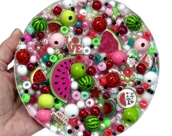 Sweet Watermelon Picky Pad: Reusable Fidget Toy, Skin Picking Alternative, Anxiety Relief, ADHD Sensory Toy - with Hidden Treasure!