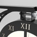 Circular Double Sided Industrial Wall Clock - Printable PDF, DXF, SVG ...