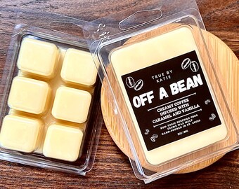 Off a Bean | Beeswax Wax Melt | Non-Toxic Scented Wax Melt | Creamy coffee smell | Coffee scent | Coffee lover gift
