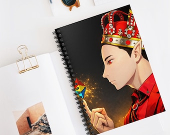 Ashitaka #006 | collection | Red-Eyed Royal Prince Spiral Notebook | Ruled
