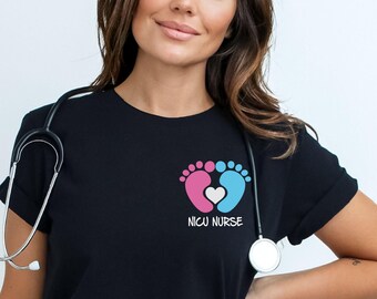 NICU Nurse T-Shirt, NICU Team, NICU Shirt, Neonatal Nurse, Neonatal Intensive Care Nurse, Nurse T-Shirt, Nurse Shirt, Nicu Nurse Team, Nurse