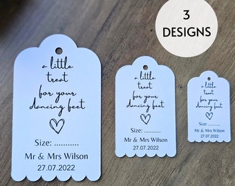 Flip Flop Wedding Favour Tags Thank You Favour Tags Wedding Gift Tags For Your Dancing Feet Gift Tags Personalised Favour Tags Wedding Tags