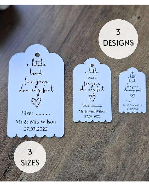 Flip Flop Wedding Favour Tags Thank You Favour Tags Wedding Gift Tags For Your Dancing Feet Gift Tags Personalised Favour Tags Wedding Tags