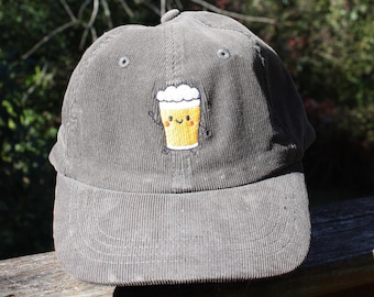 Pint Glass Corduroy Embroidered Hat