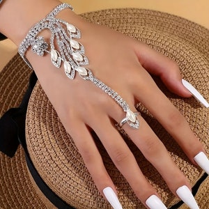 Ring bracelet combination hotsell
