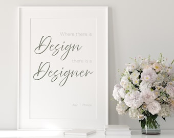 Design Designer quote, Alan T Phillips, lds quotes, lds printable, LDS art print, Conference quotes, LDS conference, lds relief society