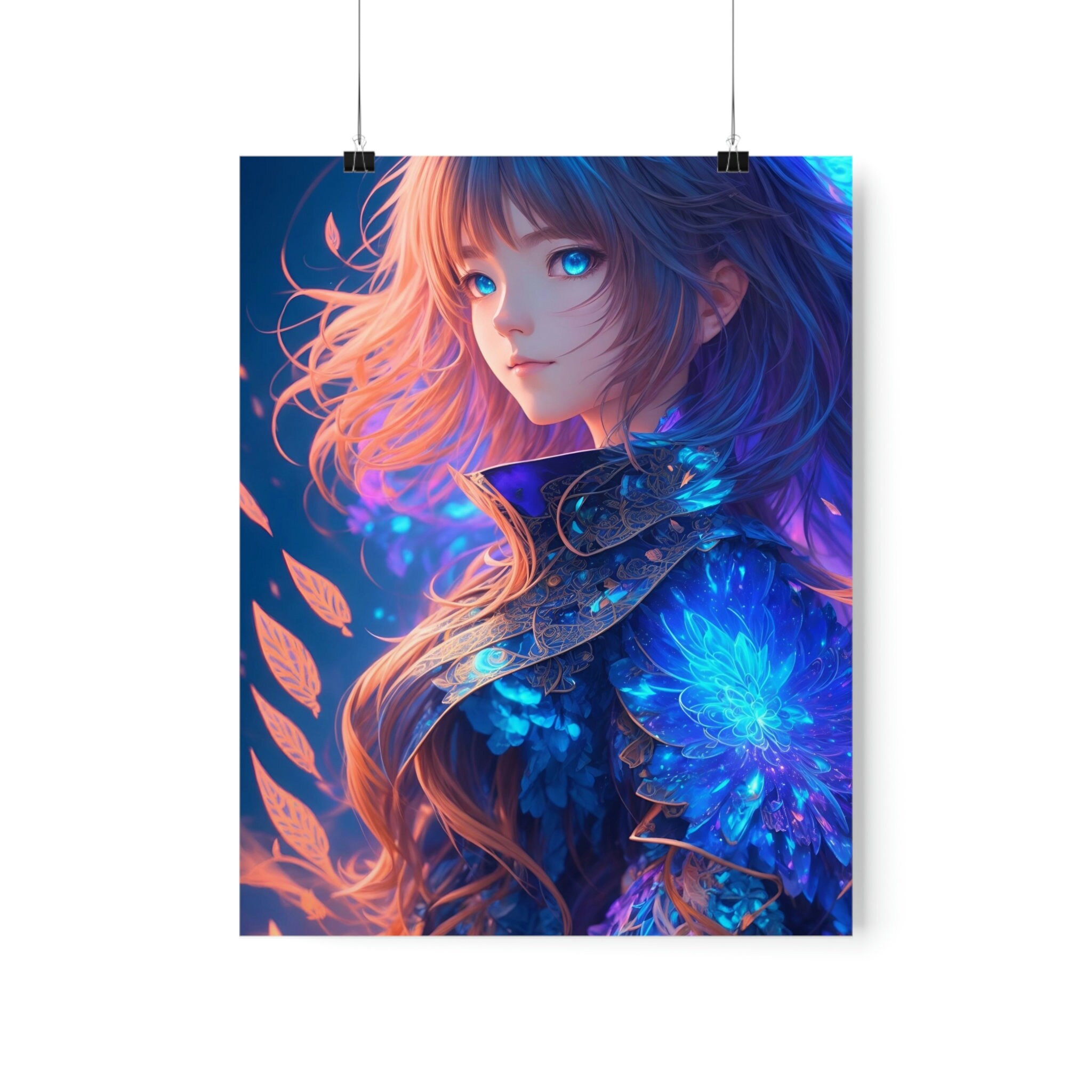 Cute Anime Girl Poster Anime Girl Poster Waifu Anime Poster Etsy