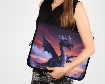 Dragon's Lair: Graphic Laptop Sleeve for Adventurous Souls!