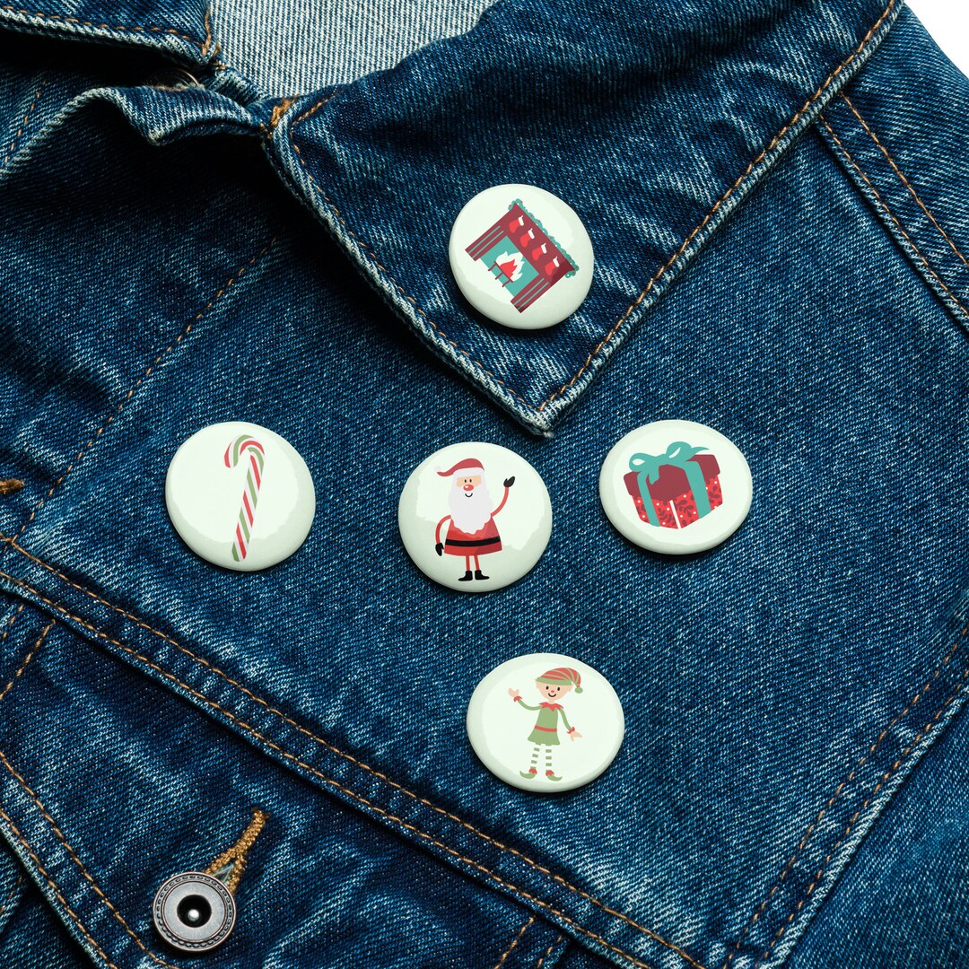 Spread Joy With Whimsical Christmas Pins / Unique Seasonal Accessories