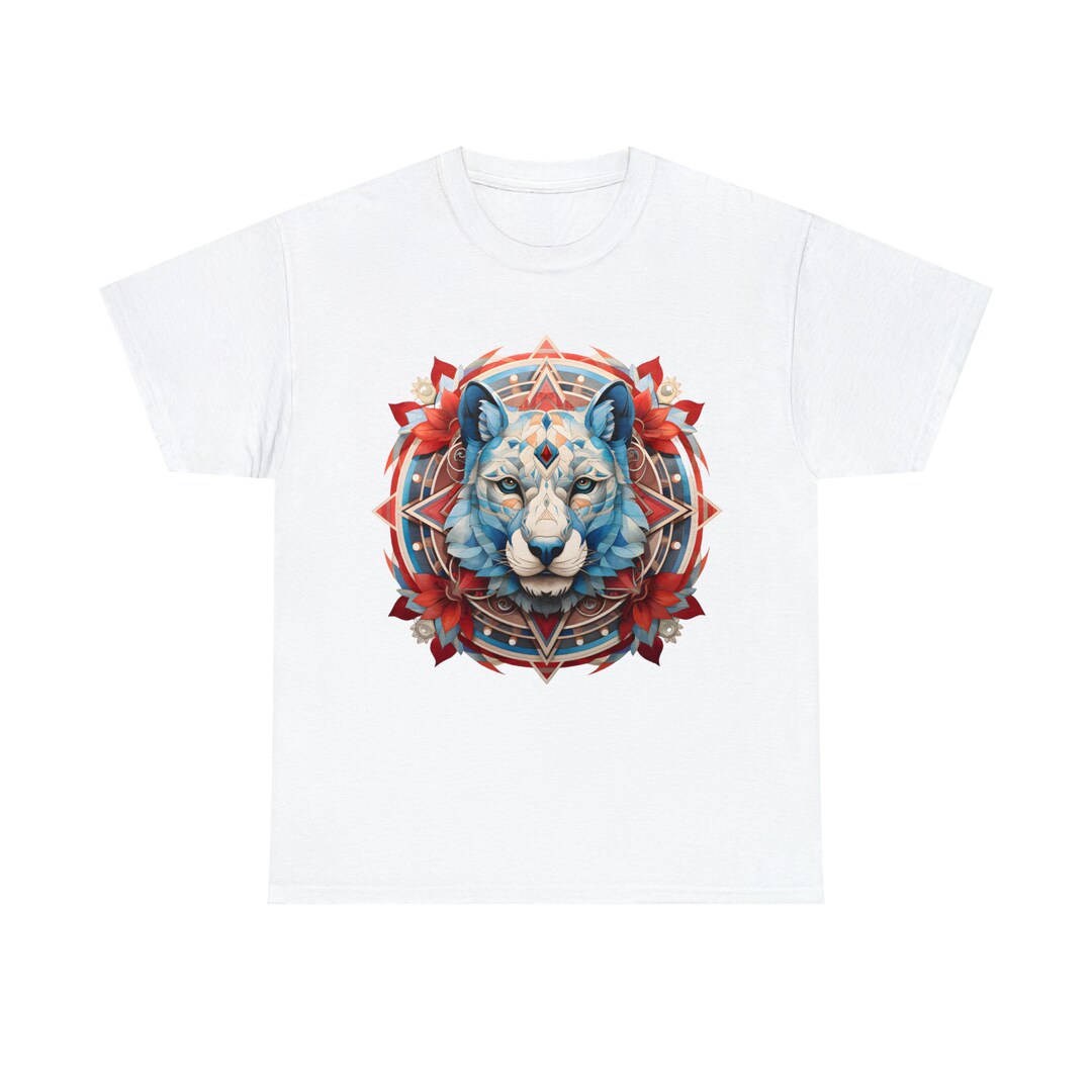 Geometric Animal Print Tshirts for Men and Women Tshirt Etsy UK