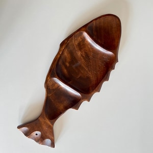Wooden Fish Shape Tray