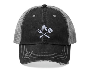 Best Barbecue Master Cap - Grill - Embroidery - White - Hat - Summer Vibes