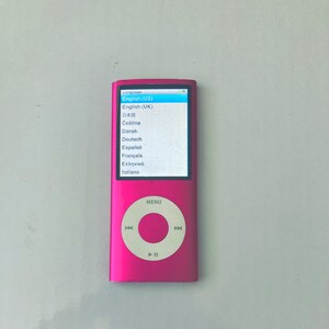 8GB Apple Ipod Nano 4th Gen (pink) - Etsy