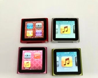 8GB 6th Gen Apple Ipod Nano Touch Multi Colors