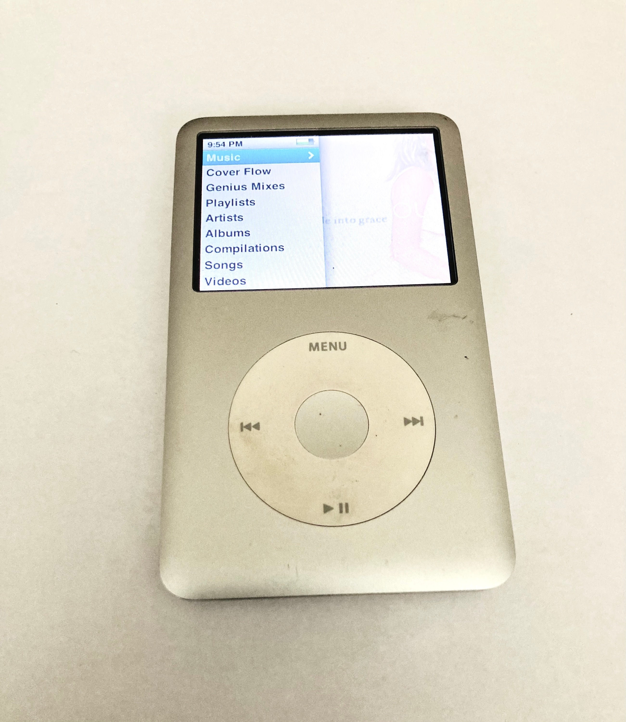 ipod classic 80GB シルバー MB029J A1238 箱、説明書、イヤホンとUSB