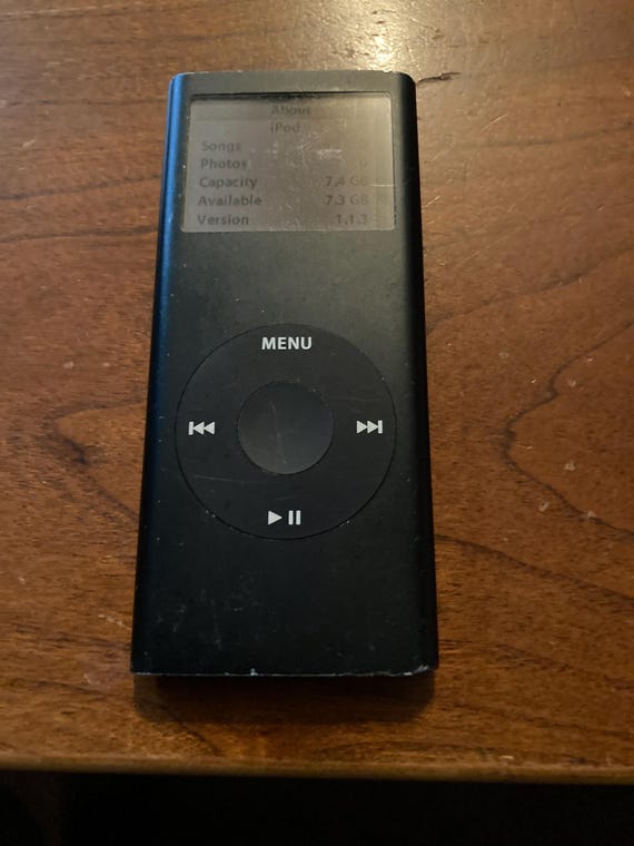 8 GB 2nd Gen Apple Ipod Nano Black - Etsy Denmark