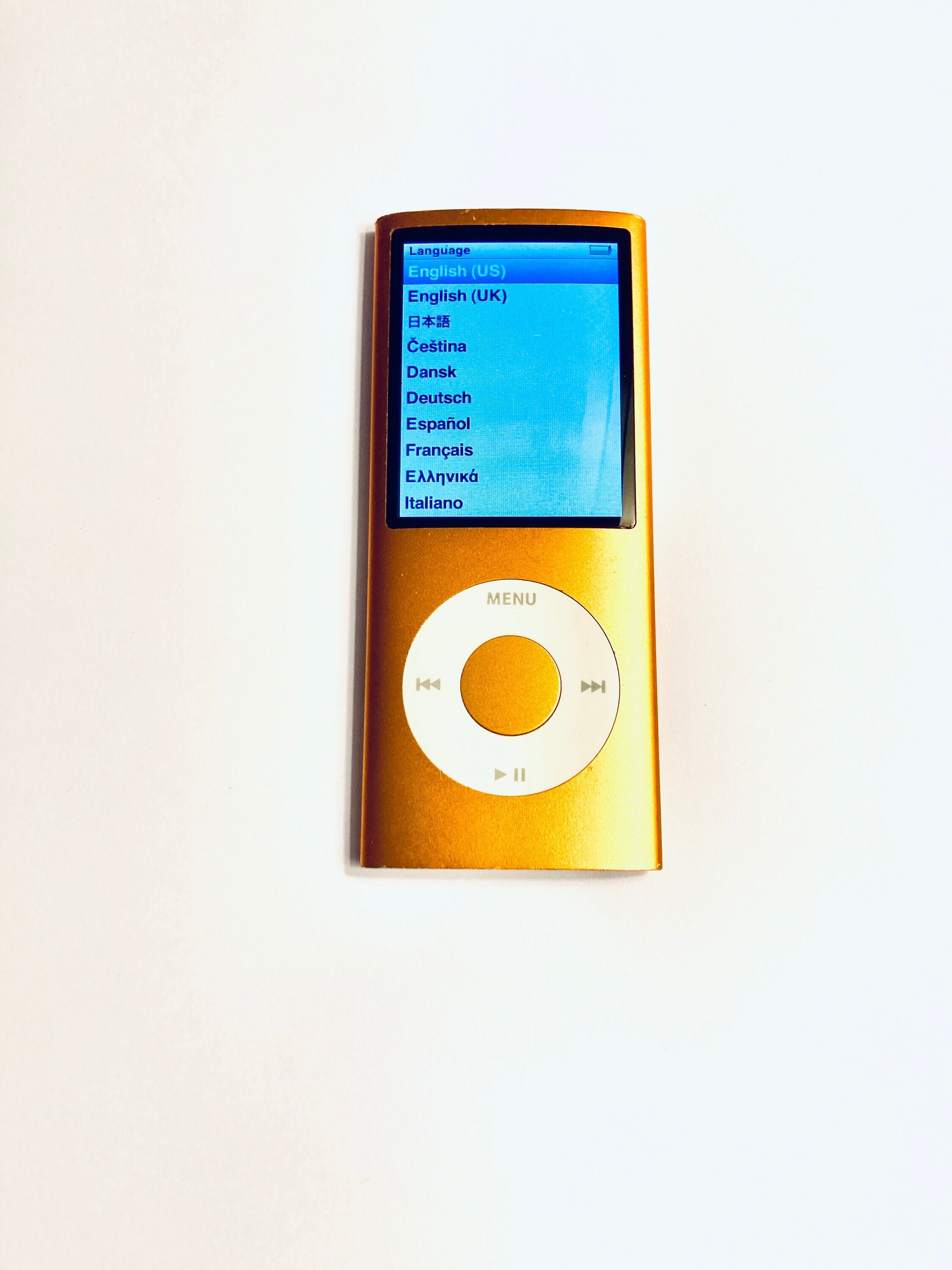 8GB 4th Gen Apple Ipod Nano (orange) RARE! - Etsy 8GB 4th Gen Apple Ipod Nano (orange) RARE! - Etsy