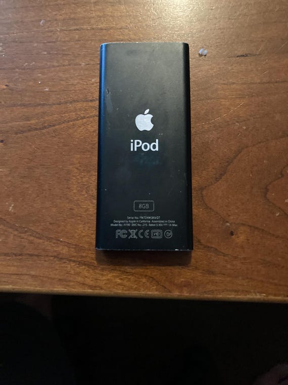 8 GB 2nd Gen Apple Ipod Nano Black - Etsy