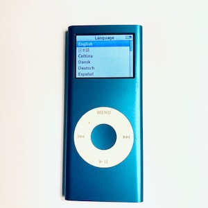 4GB 2nd Gen. Apple Ipod Nano Blue