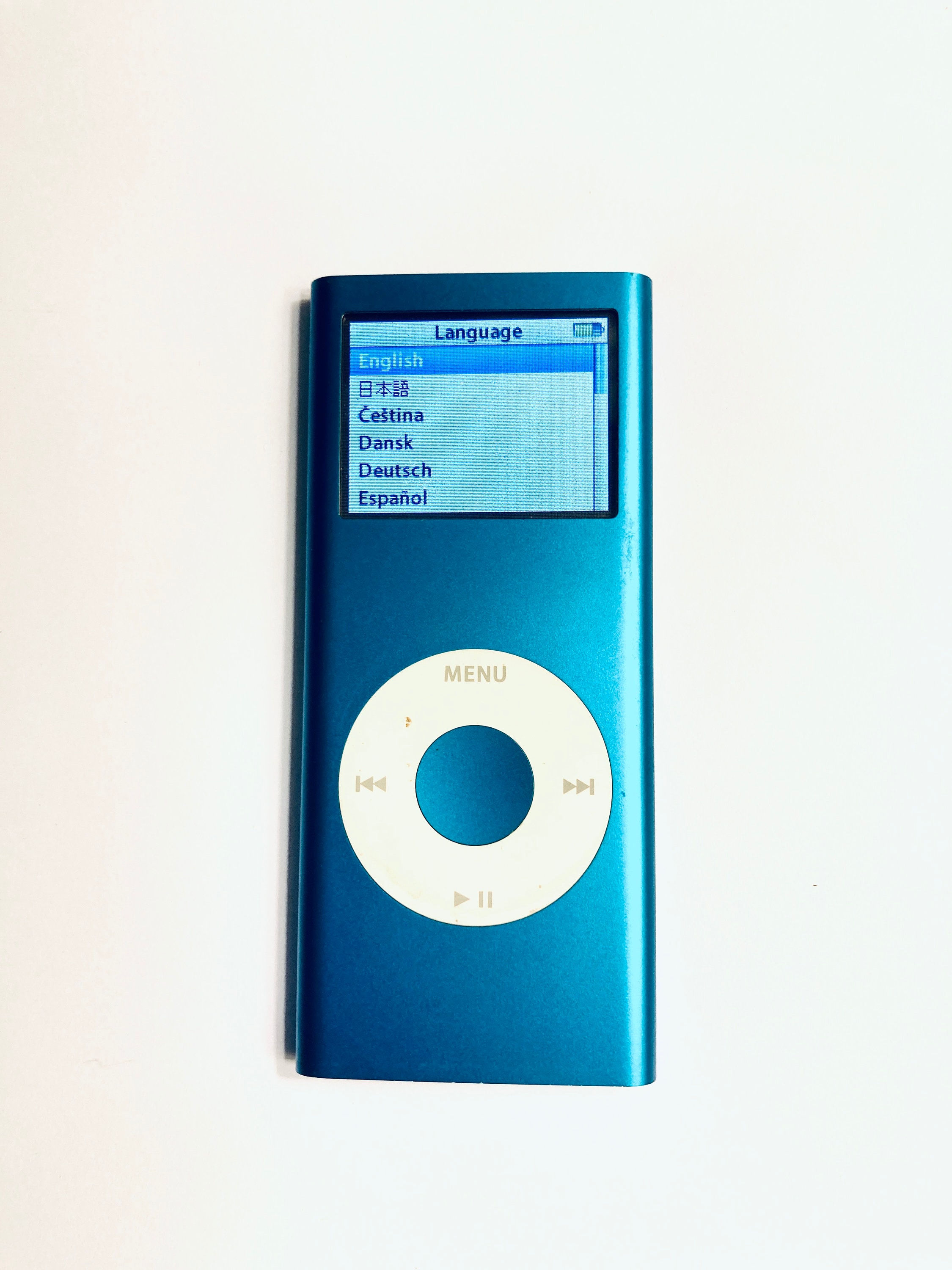 ポータブルプレーヤー iPod nano 4GB 4GB 第2世代 Apple iPod Nano ブルー - Etsy 日本