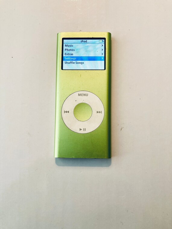 4GB 2nd Gen Apple Ipod Green RARE - Etsy