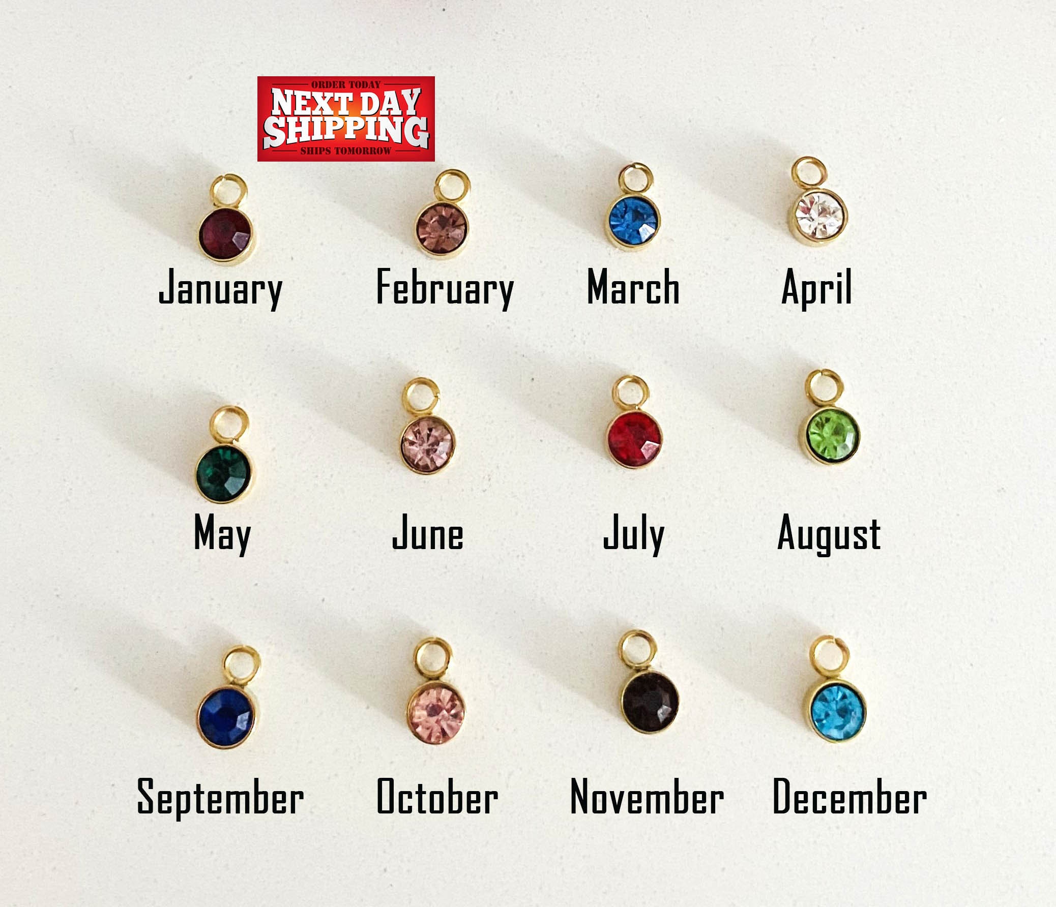 Birthstone Anklet Anklets Gold Birthstone Anklet Dainty Etsy